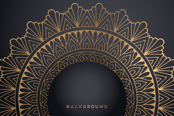 luxury ornamental mandala design background