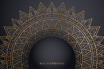 luxury ornamental mandala design background