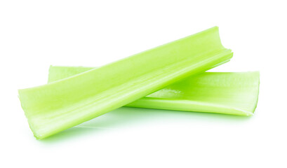 celery isolated on white backgroud ,vegetable