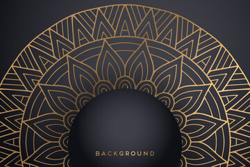 luxury ornamental mandala design background