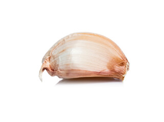 garlic isolated on white background