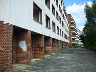 Erinnerung an das abgerissene  FDGB-Erholungsheimes "Salvador Allende"