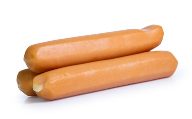 sausage isolated on white background