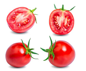 tomato isolated on white background