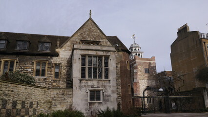 Fototapeta na wymiar charterhouse monastery medieval Stone Building