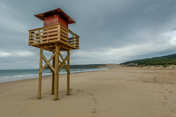 beach lifeguard tower