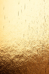 Abstract stylish geometric background. Growing diagonals, gradient. Trendy gold colors. Copy space.