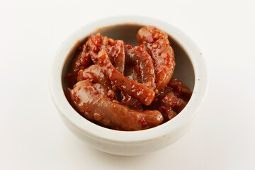 Salted seafood, Korean traditional food 