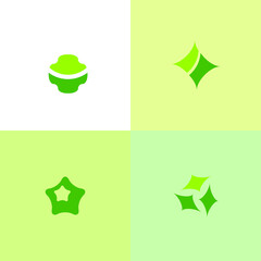 Different abstract trendy symbols for your design