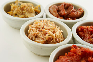 Various salted foods, Korean food