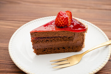 苺チョコレートケーキ