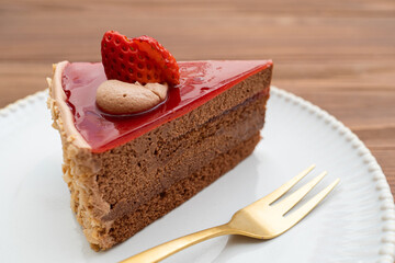 苺チョコレートケーキ