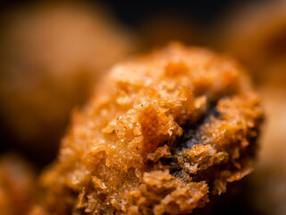 Fried food texture