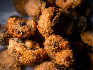 Crispy fried food