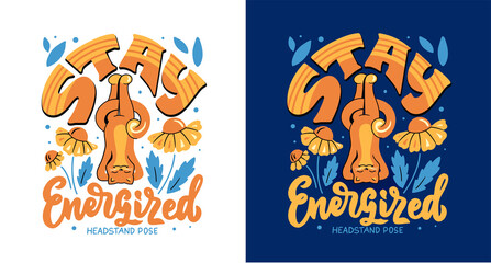 The collection of cats who are doing yoga to be healthy.