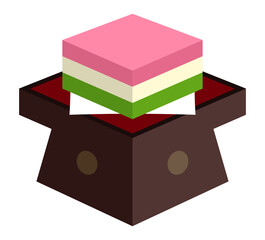 Fototapeta premium 菱餅