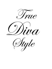 Slogan design 'true diva style'