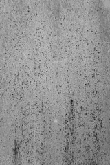 The natural texture of rusted metal. Black and white photo