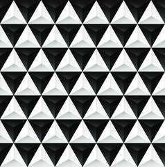 black and white seamless pattern