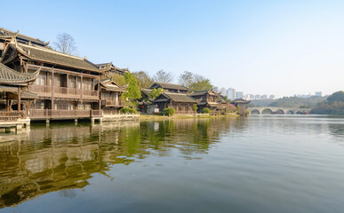Natural scenery of Chongqing Garden Expo, China