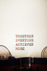 Together everyone achieves more