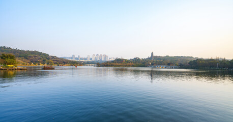 Fototapeta na wymiar Natural scenery of Chongqing Garden Expo, China