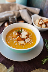 Vegetable cream soup