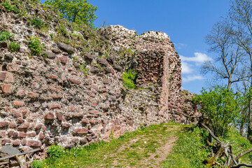 Burgruine Ebersburg harz Harztor