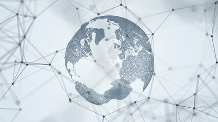 グローバルネットワーク  - obrazy, fototapety, plakaty