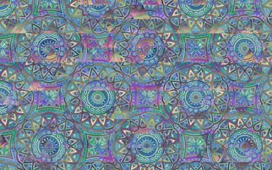 abstract geometric pattern	
