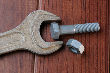 Old rusty tools of the last century