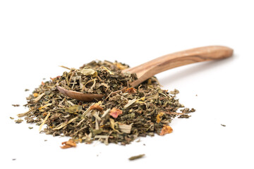 Fototapeta premium Kräuter- und Früchteteemischung