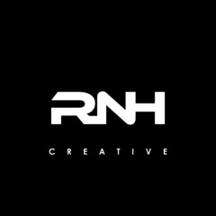 RNH Letter Initial Logo Design Template Vector Illustration © makrufi
