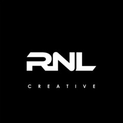 RNL Letter Initial Logo Design Template Vector Illustration
