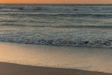 seascape during the golden hour