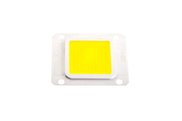 diode chip on white background