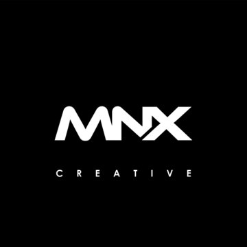MNX Letter Initial Logo Design Template Vector Illustration
