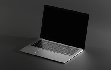 Isolated Devices Mockup - 3d rendering.