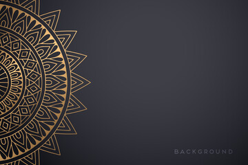 luxury ornamental mandala design background