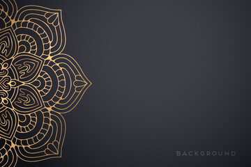 luxury ornamental mandala design background