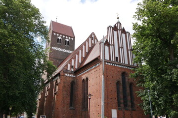 Marienkirche Altstadt Parchim in Mecklenburg