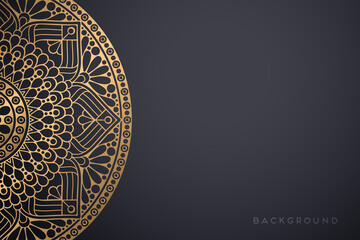 luxury ornamental mandala design background