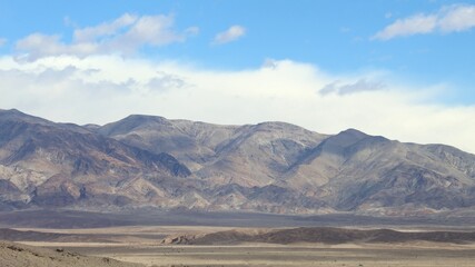 Fototapeta na wymiar Morning Panorama at Death Valley National Park