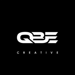 QBE Letter Initial Logo Design Template Vector Illustration