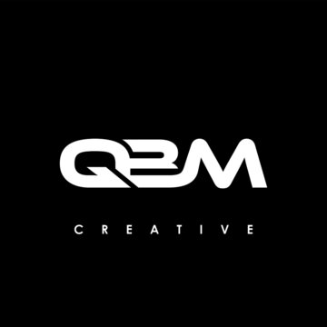 QBM Letter Initial Logo Design Template Vector Illustration