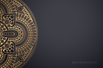 luxury ornamental mandala design background