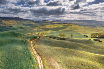 Fototapeta na wymiar Tranquil landscape Tuscany
