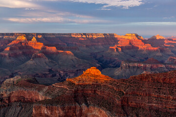 Fototapeta na wymiar grand canyon sunset