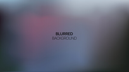 Abstract Blur Background Texture. Multicolor Blurred Background. Vector Illustration