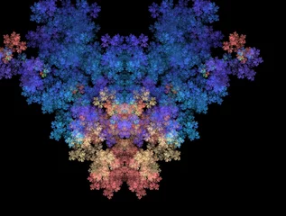 Fotobehang Imaginatory fractal background Image © Ni23